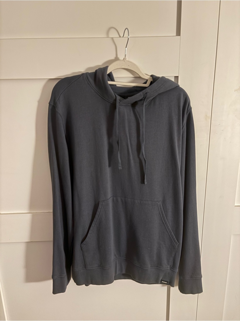 Prana Men's Dark Gray Hooded Pullover